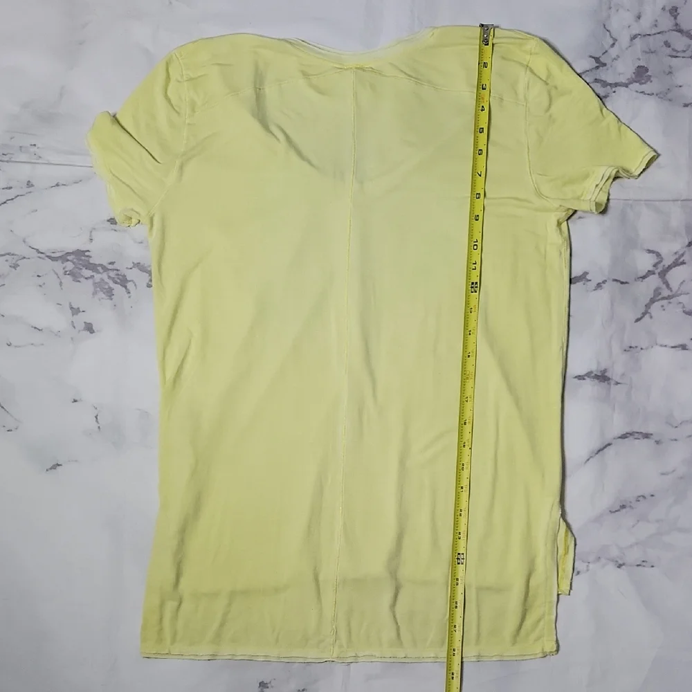 We The Free Light Yellow Short Sleeve Tee - Picture 3 of 5